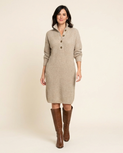 Vestido elegante Mujer de Punto Ajustado - Mavetta