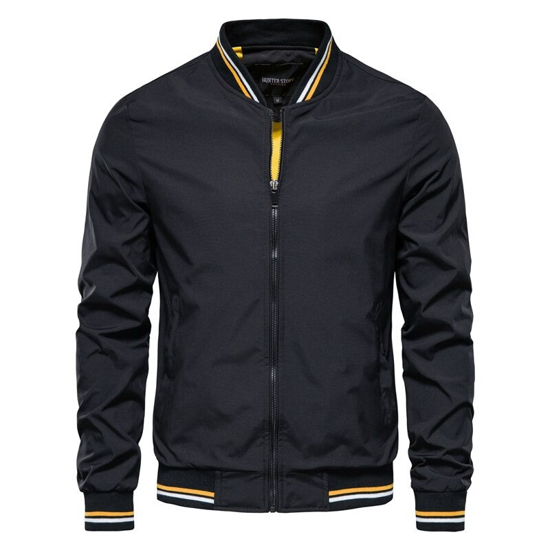 Cazadora Bomber Hombre con Detalles Ajuste Regular - Mavetta