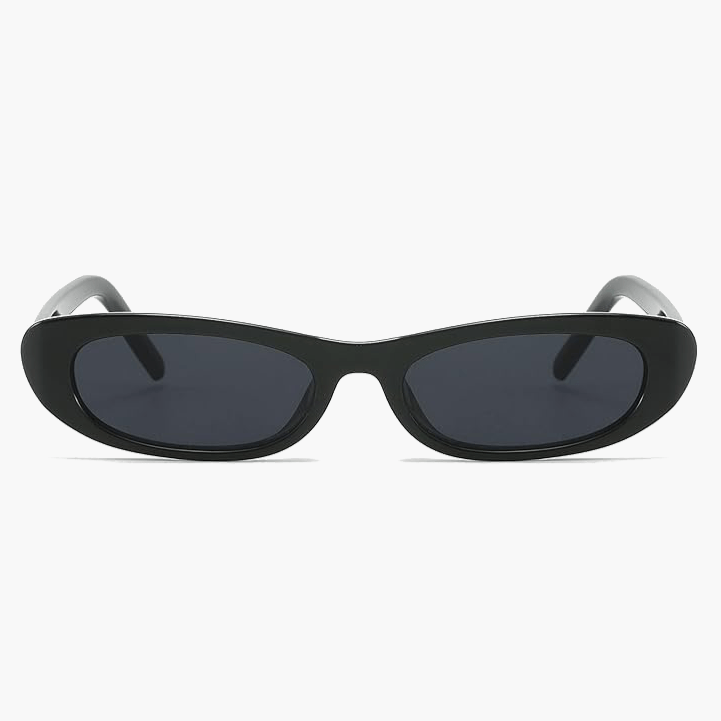 Gafas de sol mujer montura pequeña ovalada estilo vintage