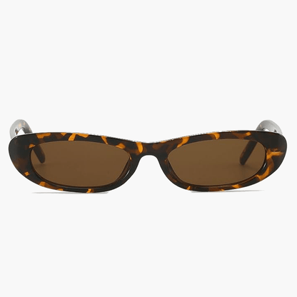 Gafas de sol mujer montura pequeña ovalada estilo vintage