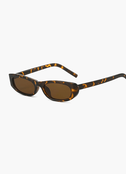 Gafas de sol mujer montura pequeña ovalada estilo vintage
