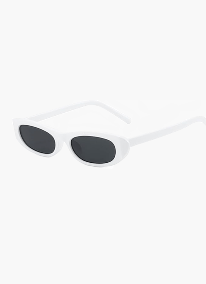 Gafas de sol mujer montura pequeña ovalada estilo vintage