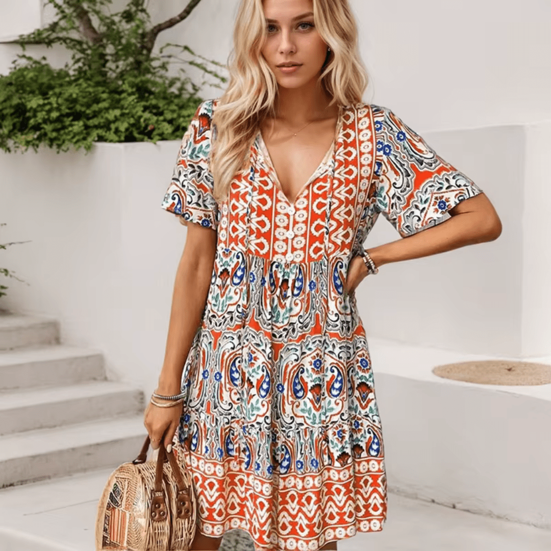 Vestido midi mujer Ligero y sofisticado para fiesta verano