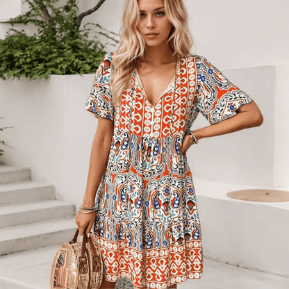 Vestido midi mujer Ligero y sofisticado para fiesta verano