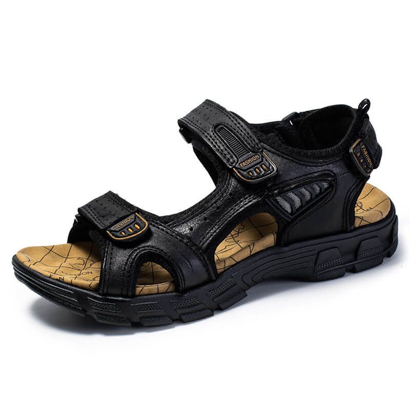 Sandalias Hombre Ajustables con Soporte y Diseño Transpirable
