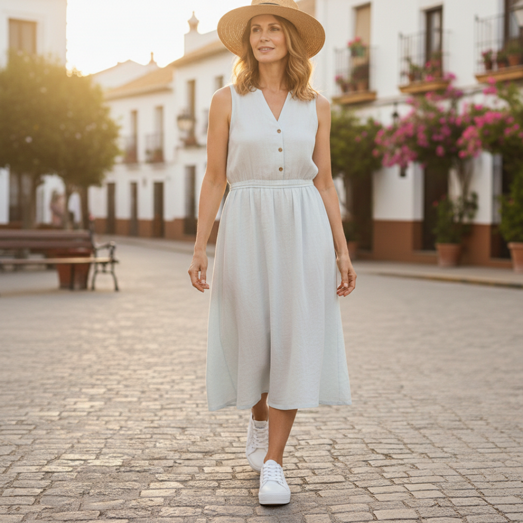Zapatillas Plataforma Mujer de Encaje Casual con Cordones Puntera
