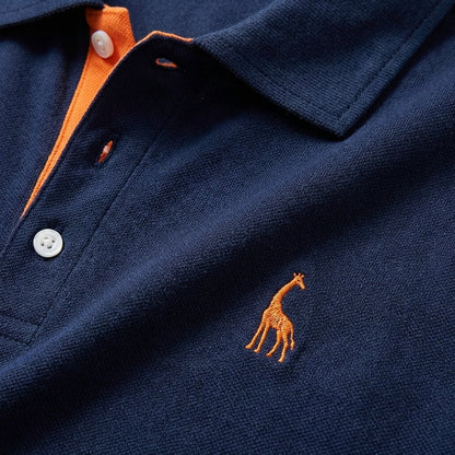 Polo Hombre Algodón Manga Corta Clásico