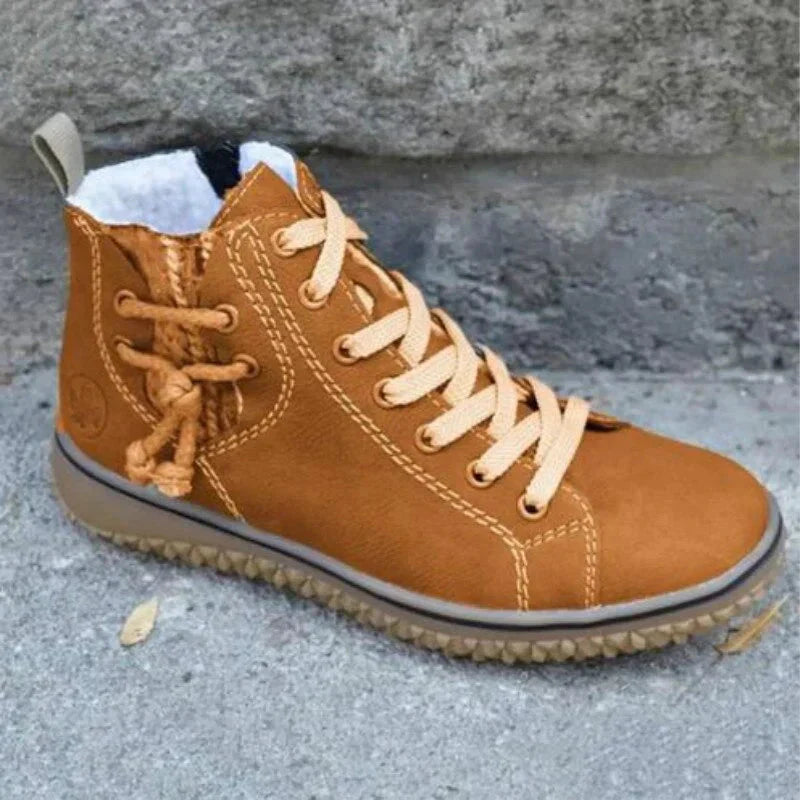 Botas mujer casuales piel sintética ajuste cómodo otoño