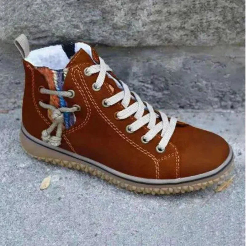 Botas mujer casuales piel sintética ajuste cómodo otoño