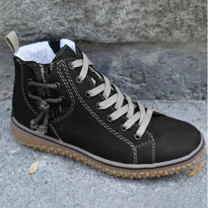 Botas mujer casuales piel sintética ajuste cómodo otoño