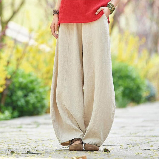 Pantalón Mujer de Algodón Cómodo y Ligero - Mavetta