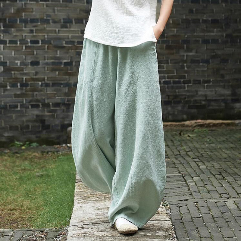 Pantalón Mujer de Algodón Cómodo y Ligero