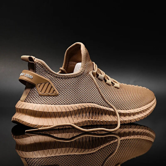 Zapatillas deportivas hombre malla transpirable cordones suela gruesa - Mavetta