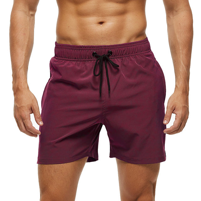 Pantalón Corto Hombre Algodón Elástico con Cordón Ajustable