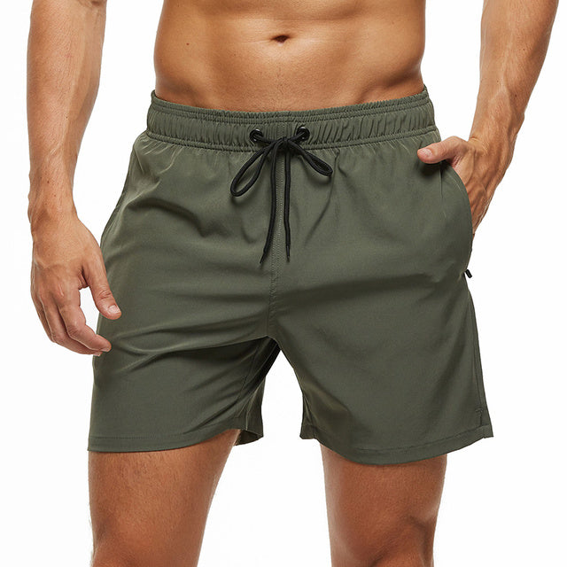 Pantalón Corto Hombre Algodón Elástico con Cordón Ajustable
