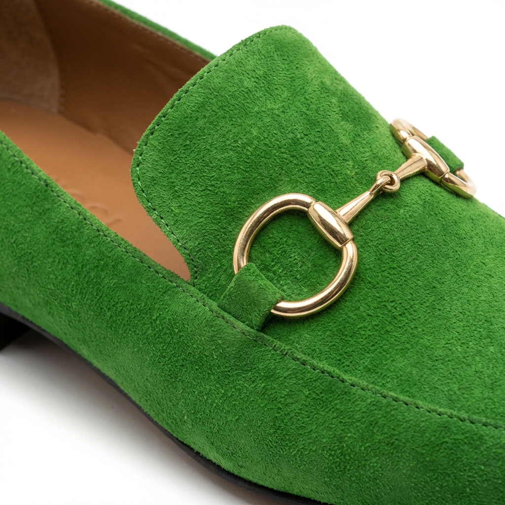 Mocasines Mujer con Hebilla Horsebit Estilo Clásico