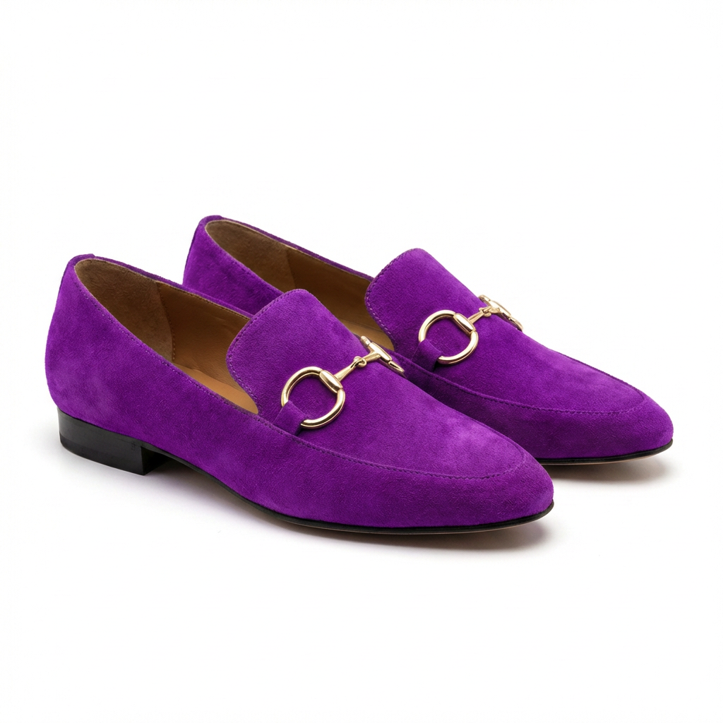 Mocasines Mujer con Hebilla Horsebit Estilo Clásico