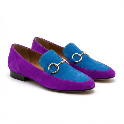 Mocasines Mujer con Hebilla Horsebit Estilo Clásico