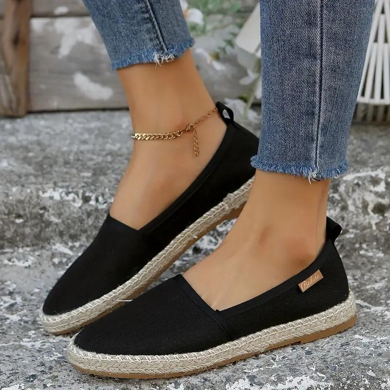 Alpargatas Mujer Slip-on Ligeras y Comodas
