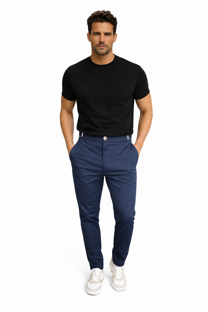Pantalón Hombre Slim Fit Valerina Milano - Mavetta