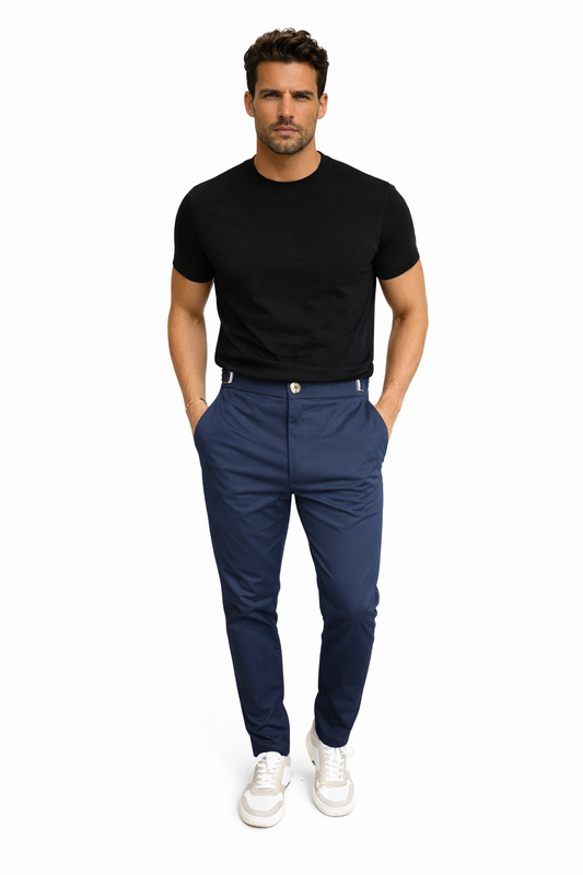 Pantalón Hombre Slim Fit Valerina Milano - Mavetta