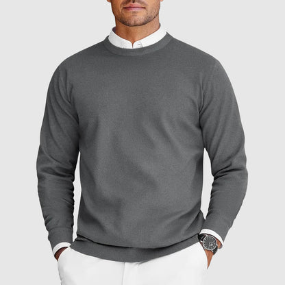 Jersey hombre Cuello redondo Clasico Comodo Diario