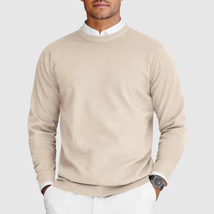 Jersey hombre Cuello redondo Clasico Comodo Diario