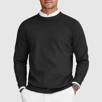 Jersey hombre Cuello redondo Clasico Comodo Diario