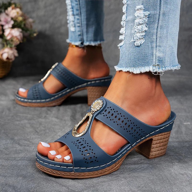 Sandalias mujer ortopédicas cómodas estilo chic