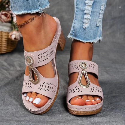 Sandalias mujer ortopédicas cómodas estilo chic