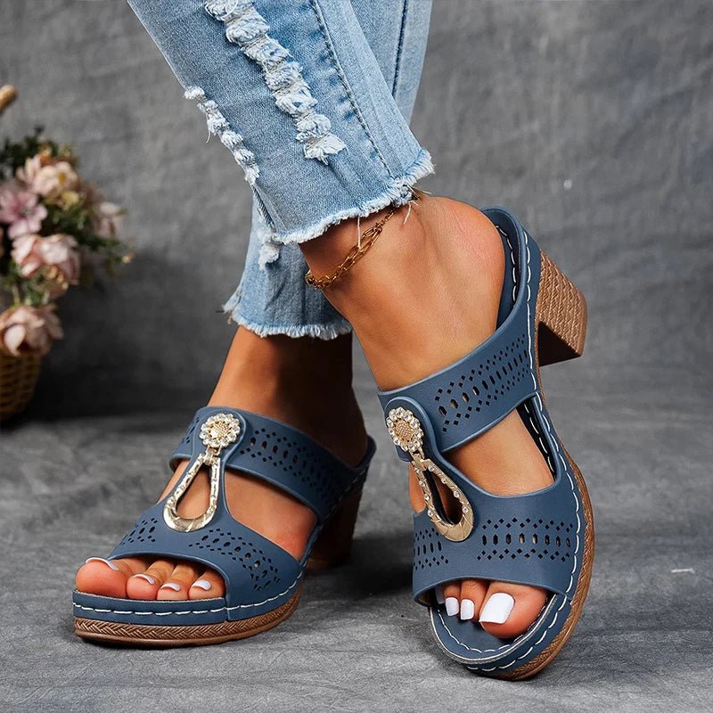 Sandalias mujer ortopédicas cómodas estilo chic