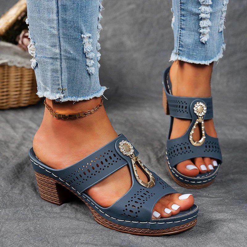 Sandalias mujer ortopédicas cómodas estilo chic