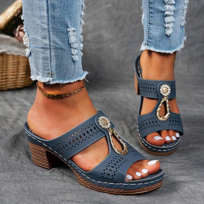 Sandalias mujer ortopédicas cómodas estilo chic