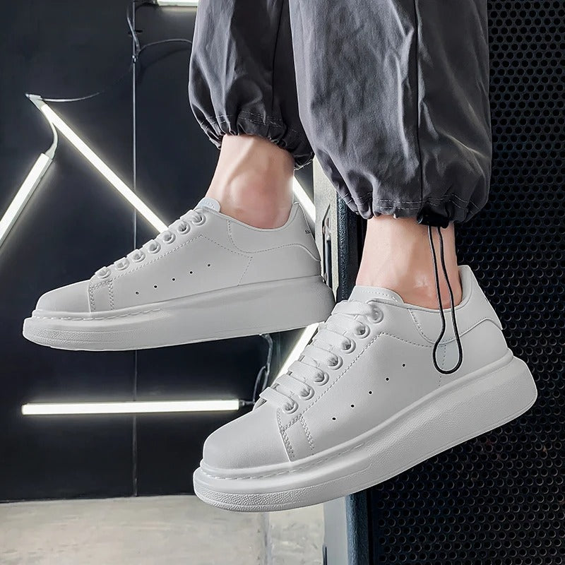 Zapatillas Hombre Minimalistas Suela Elevada