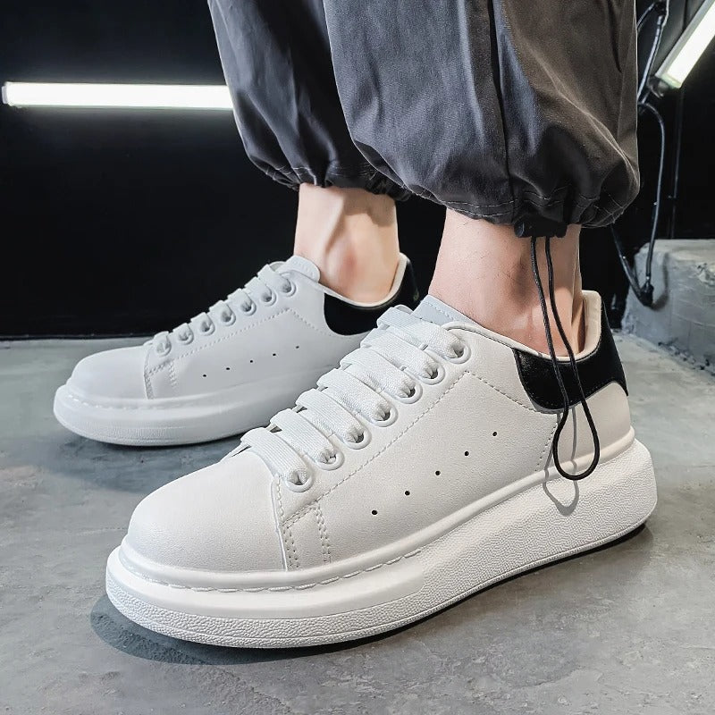 Zapatillas Hombre Minimalistas Suela Elevada