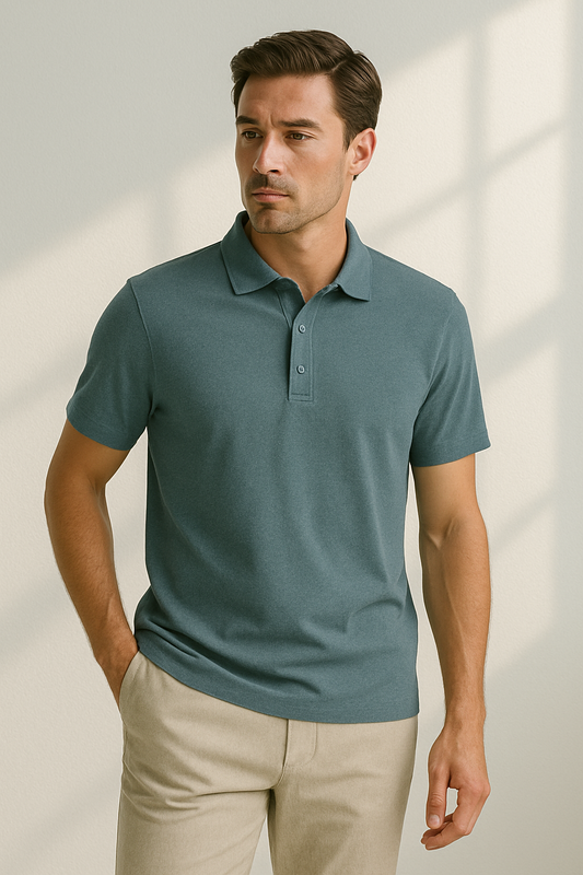 Polo hombre clásico de algodón ajuste regular - Mavetta