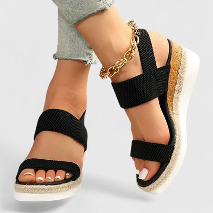 Sandalias Plataforma Mujer Tiras Calzado Diario Comodo
