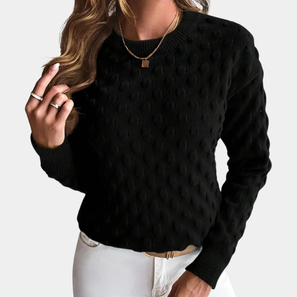 Jersey Mujer de Punto Suave Casual y Cómodo