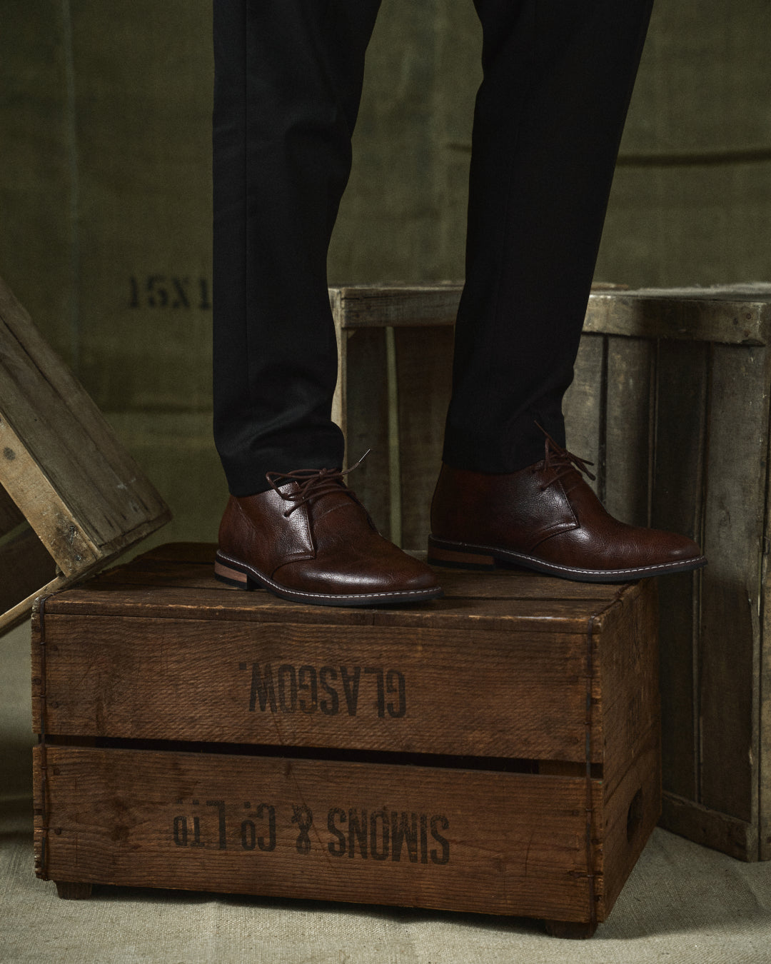 Zapatos hombre estilo vintage elegantes versátiles oficina evento