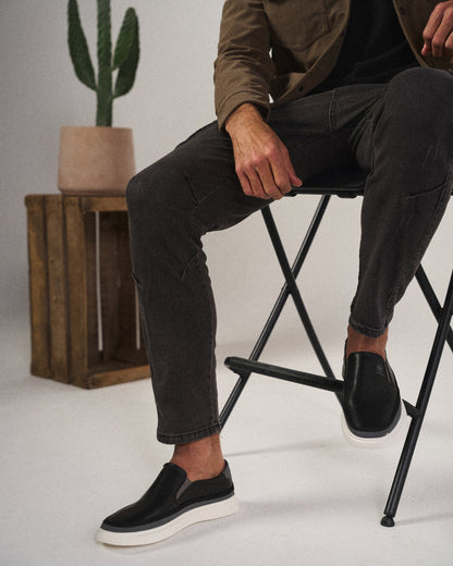 Zapatos slip-on hombre cómodos versátiles uso diario