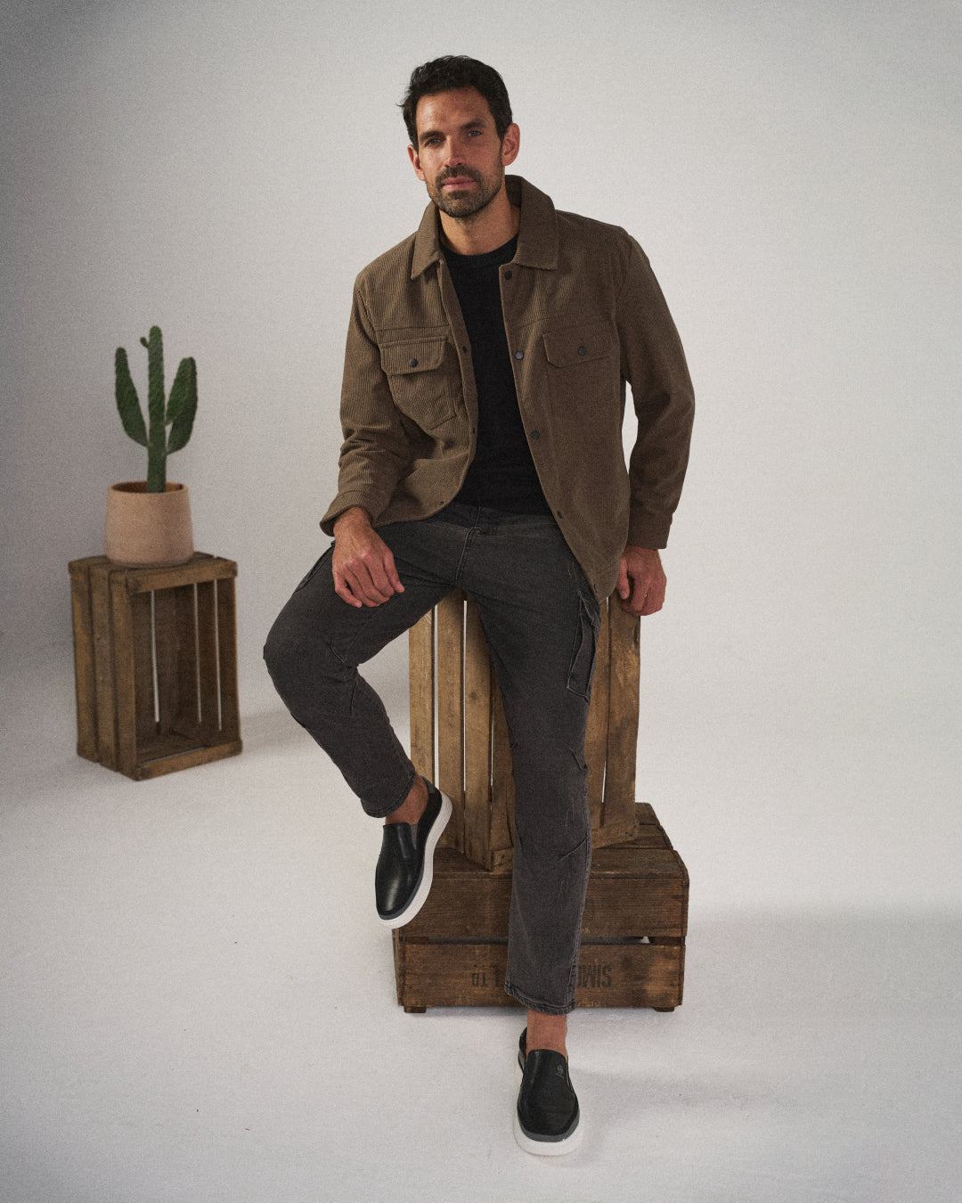 Zapatos slip-on hombre cómodos versátiles uso diario