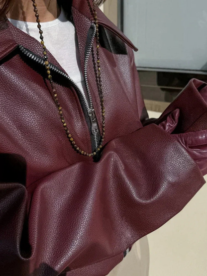 Chaqueta Mujer Clasica con Cremallera Estilo Atemporal