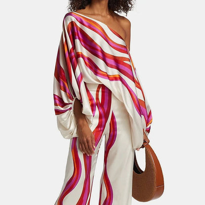 Conjunto Mujer de Dos Piezas Elegante Ajustado