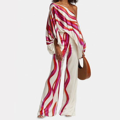 Conjunto Mujer de Dos Piezas Elegante Ajustado