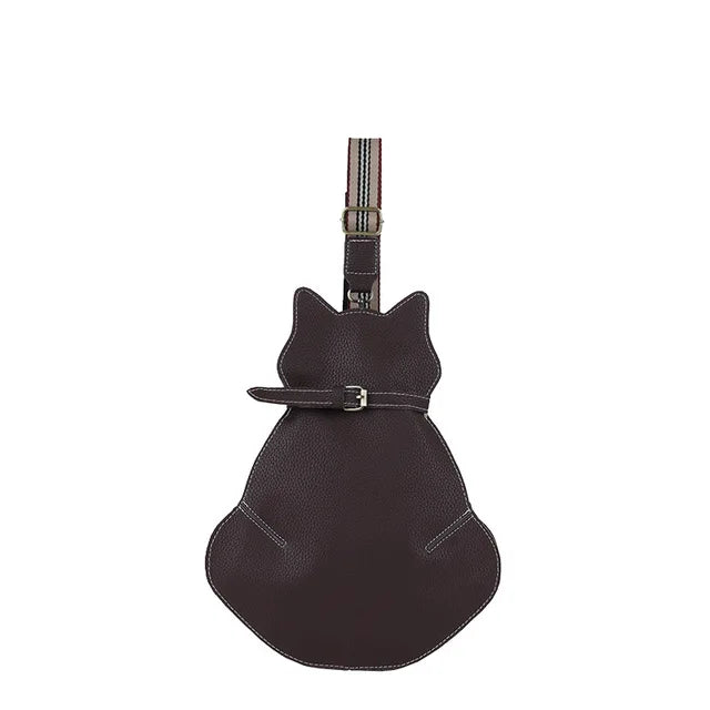 Bolso bandolera mujer con diseño gato original