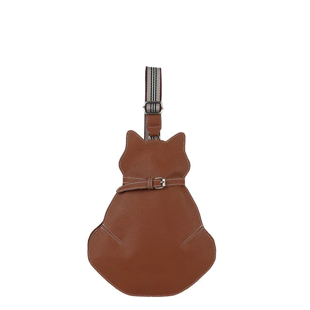 Bolso bandolera mujer con diseño gato original