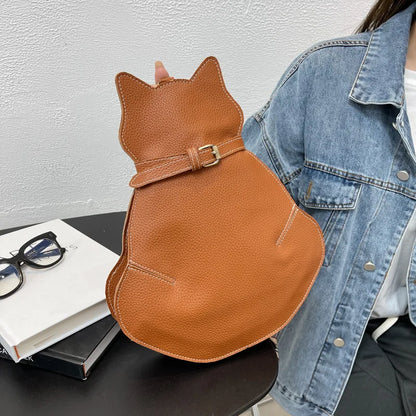 Bolso bandolera mujer con diseño gato original