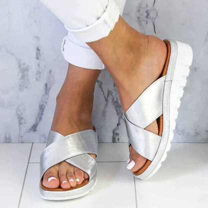 Sandalias Mujer con Tiras Cruzadas Diseño Lureza - Mavetta