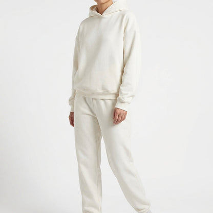 Conjunto Mujer Sudadera con Capucha y Jogger Oversize
