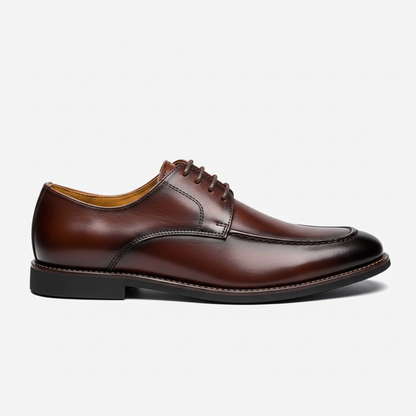 Zapatos Vestir Hombre Mocasín Antifaz Punta Redonda Suela Baja - Mavetta